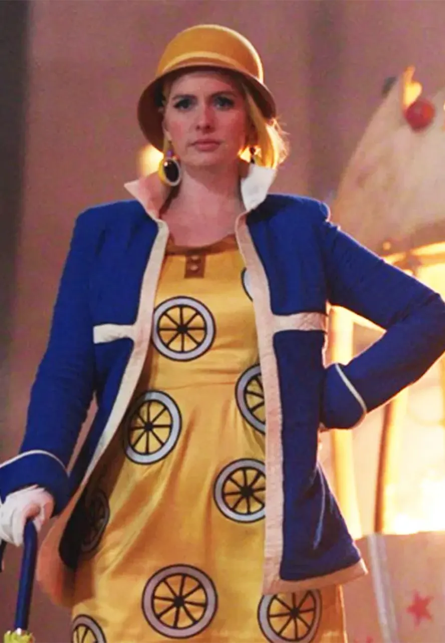 One Piece S02 Miss Valentine Blue Cotton Jacket blue cotton jacket