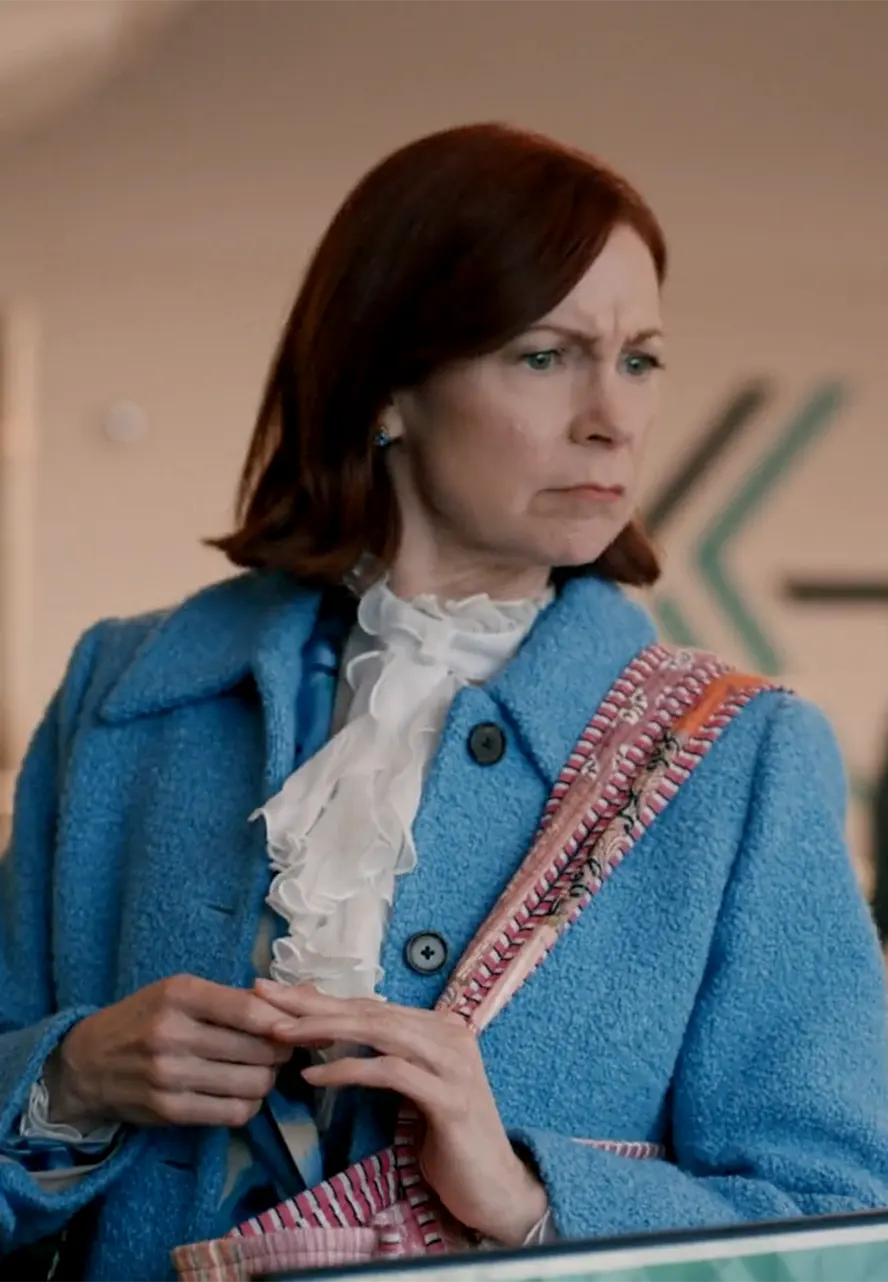 Elsbeth S02 Carrie Preston Blue Coat carrie preston coat