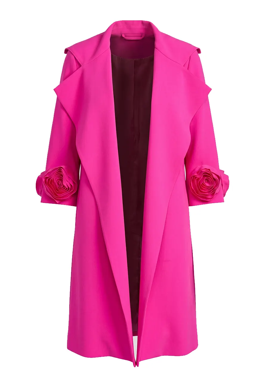 Elsbeth S02 Carrie Preston Pink Trench Coat carrie preston pink coat