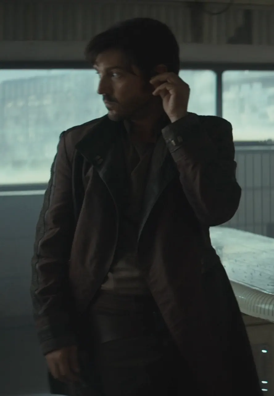 Star Wars Andor S02 Diego Luna Coat cassian andor brown coat