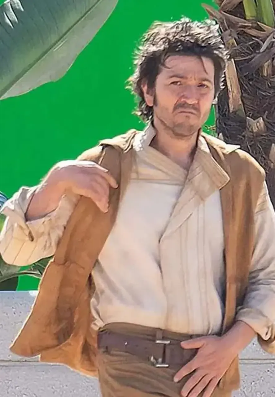 Star Wars Andor S01 Cassian Andor Brown Hooded Vest cassian brown vest