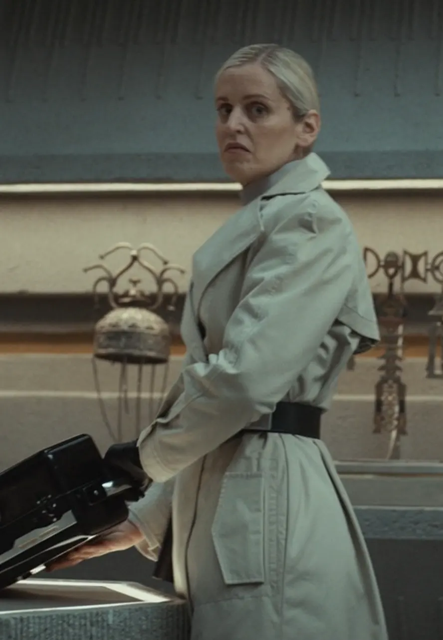 Star Wars Andor S01 Dedra Meero Trench Coat dedra meero coat