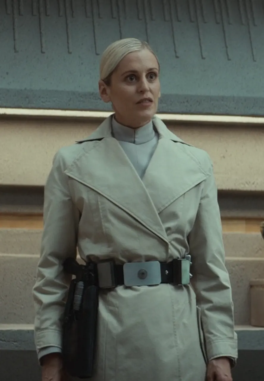 Star Wars Andor S01 Dedra Meero Trench Coat dedra meero trench coat