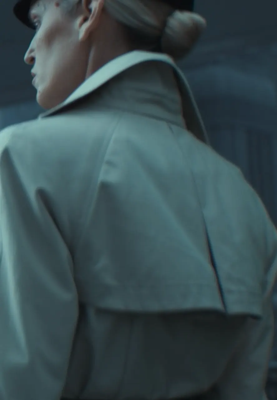 Star Wars Andor S01 Dedra Meero Trench Coat dedra meero white coat