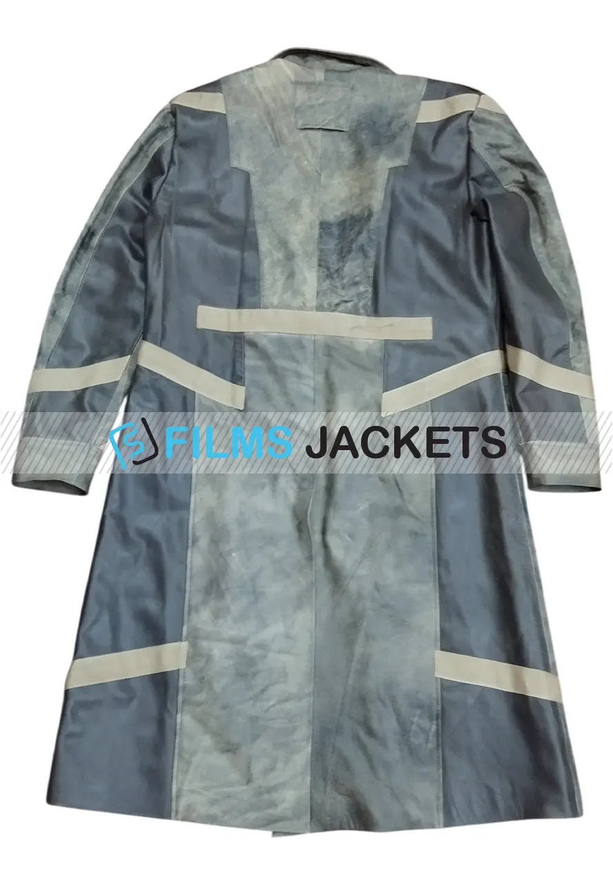 Diego Luna Andor S02 Brown Trench Coat diego luna trench leather coat