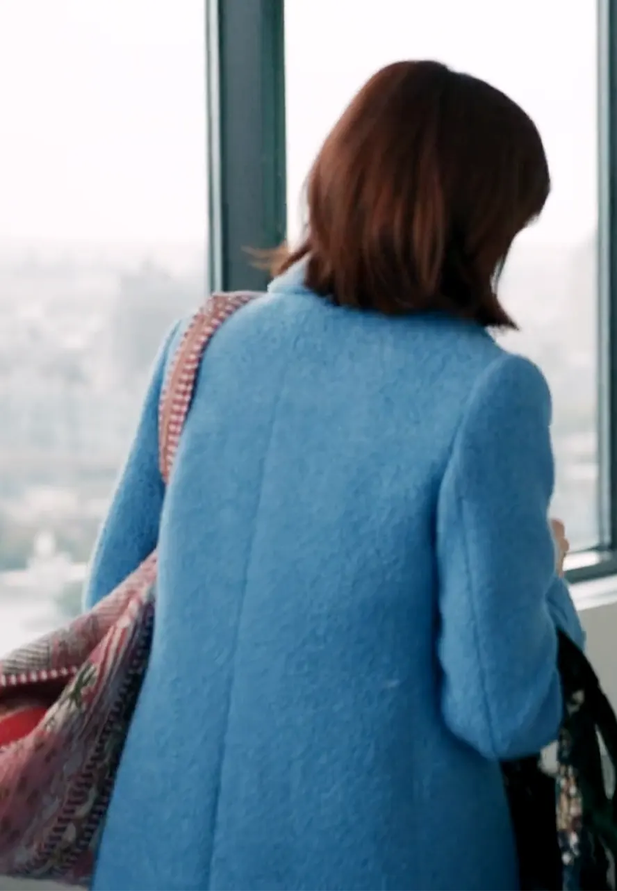 Elsbeth S02 Carrie Preston Blue Coat elsbeth tascioni coat