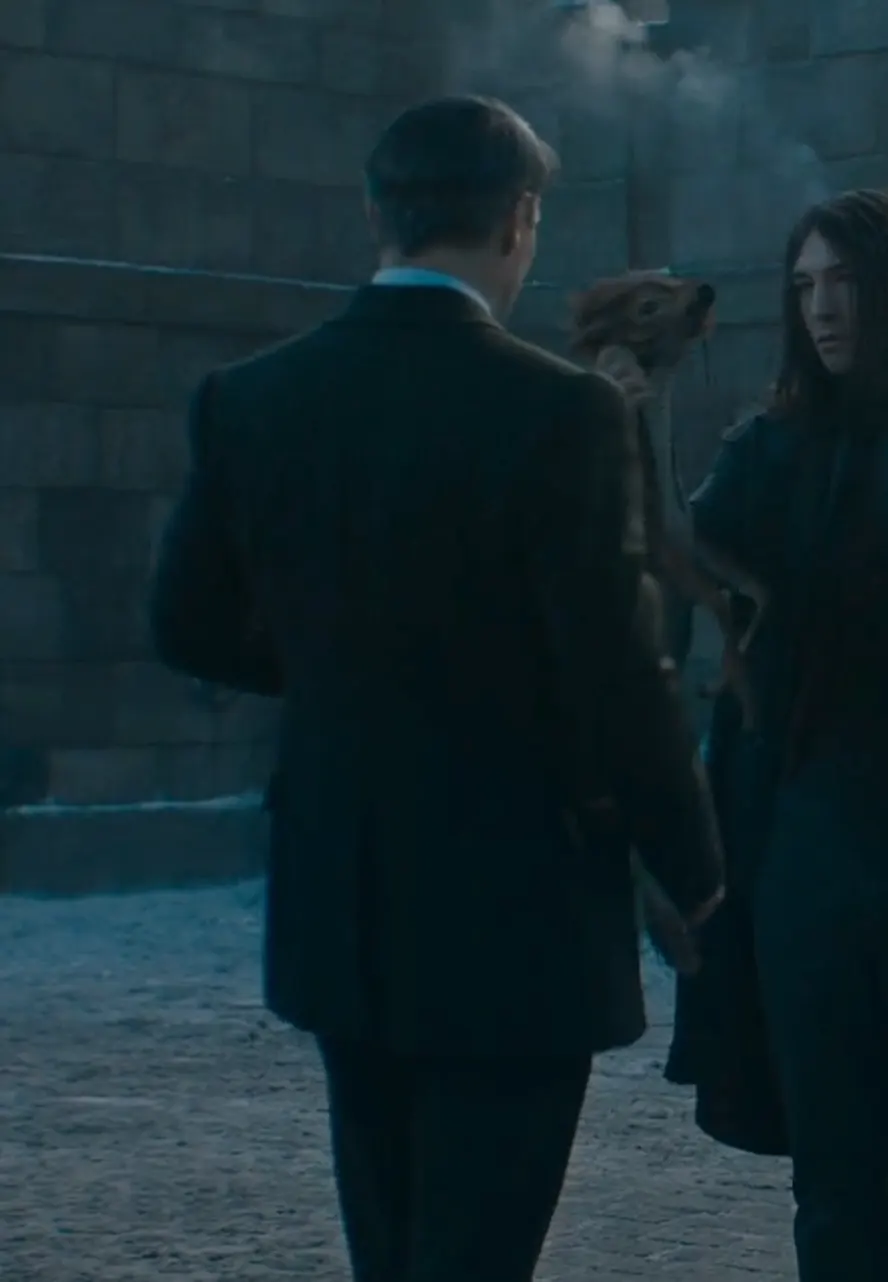 Gellert Grindelwald Fantastic Beasts The Secrets of Dumbledore Black Wool Blazer emads mikkelsen blazer