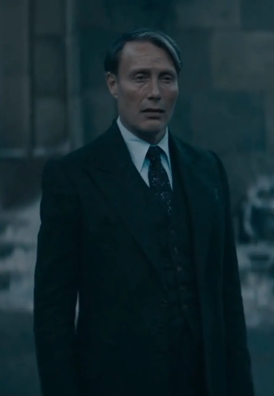 Gellert Grindelwald Fantastic Beasts The Secrets of Dumbledore Black Wool Blazer gellert grindelwald blazer