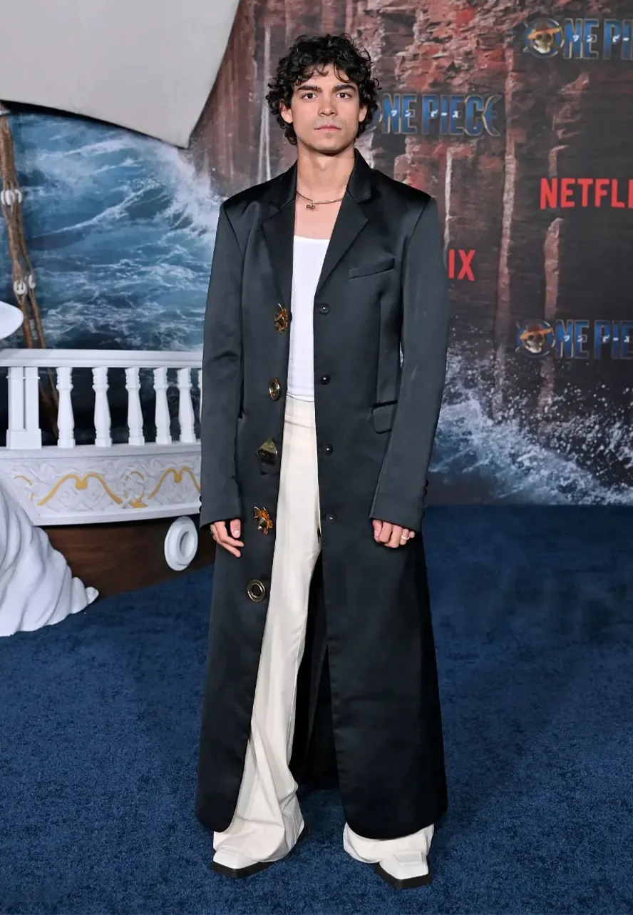 One Piece S02 Event Iñaki Godoy Black Coat inaki godoy coat