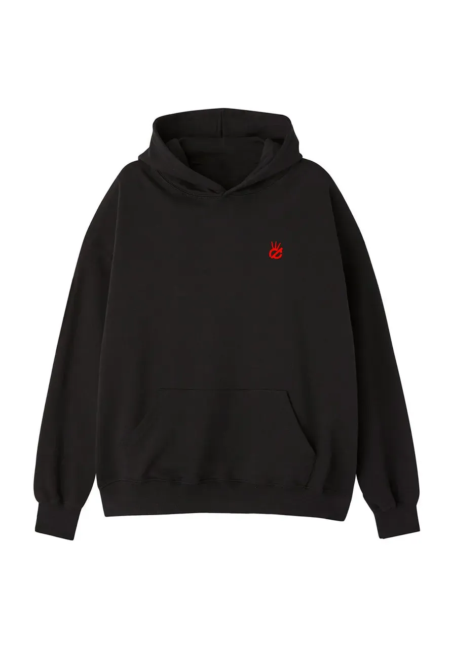 One Piece S02 Monkey D. Luffy Black Hoodie inaki godoy hoodie