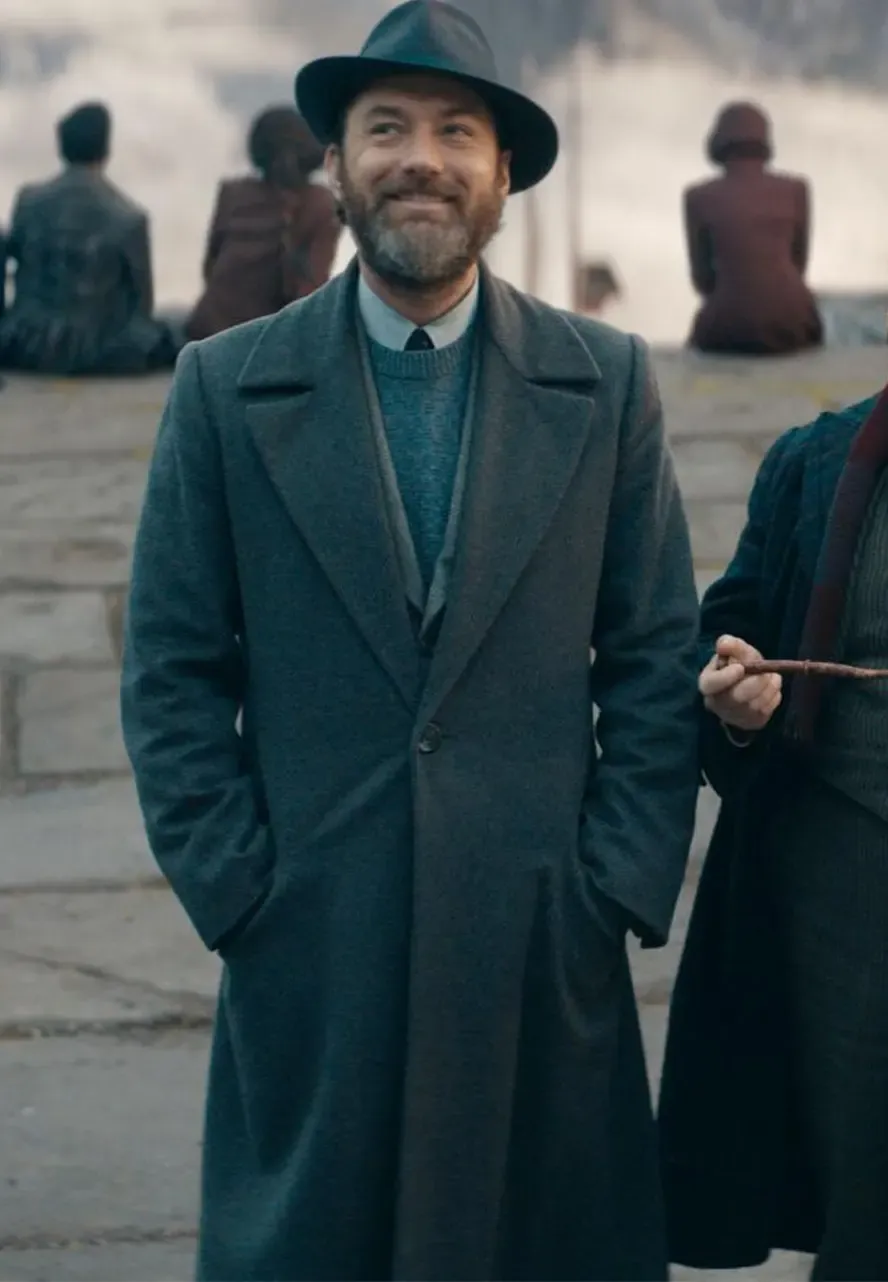 Fantastic Beasts The Secrets of Dumbledore Jude Law Coat jude law dumbledore coat