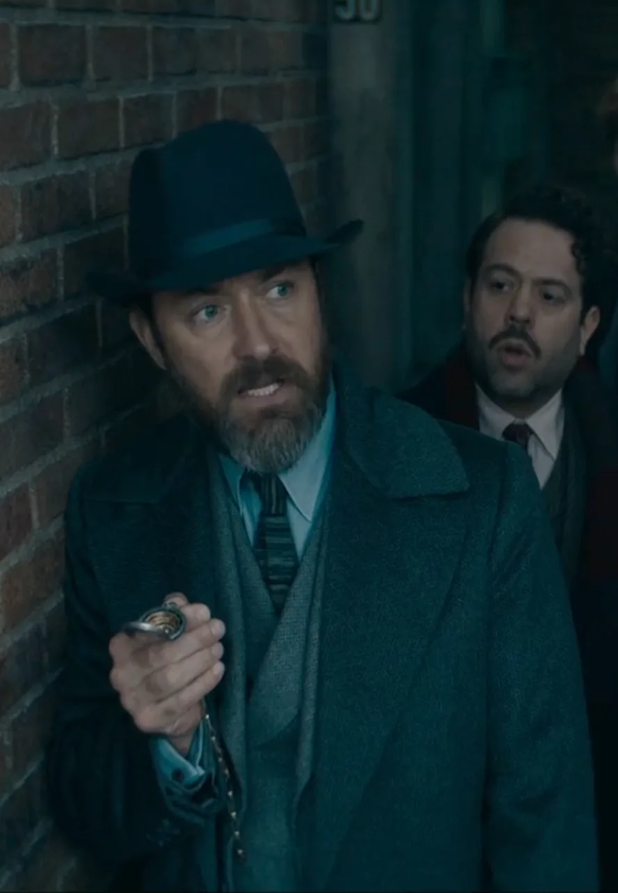 Fantastic Beasts The Secrets of Dumbledore Jude Law Coat jude law wool coat