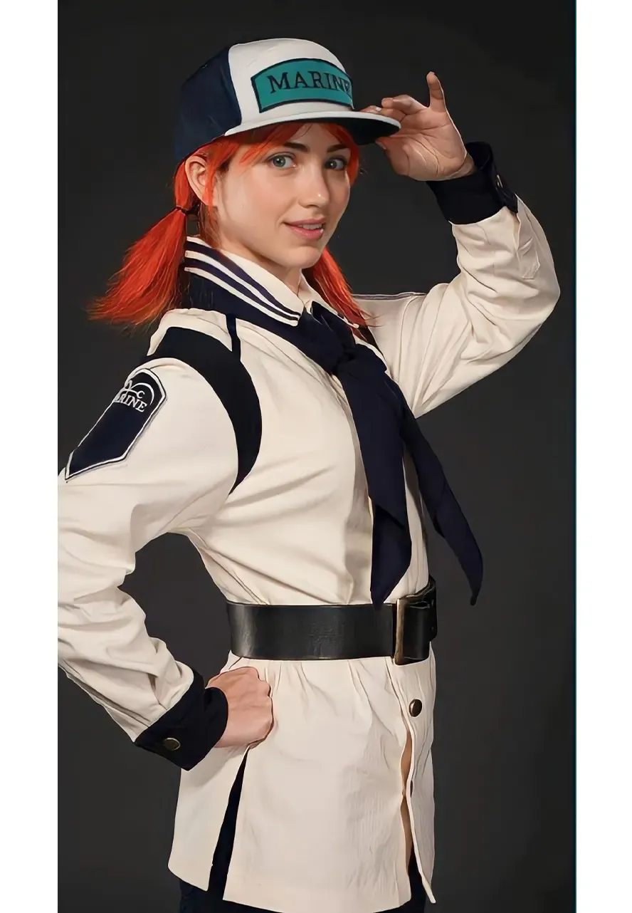 One Piece S01 Nami Marine Jacket marine jacket