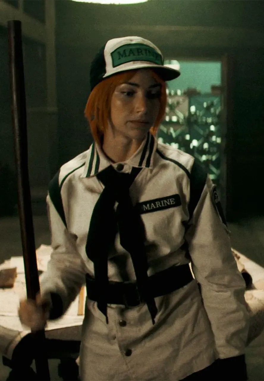 One Piece S01 Nami Marine Jacket marine one piece jacket