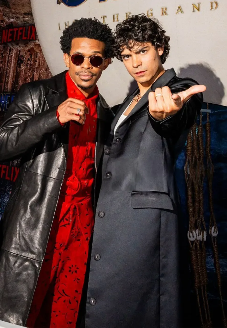 One Piece S02 Event Iñaki Godoy Black Coat monkey d luffy coat