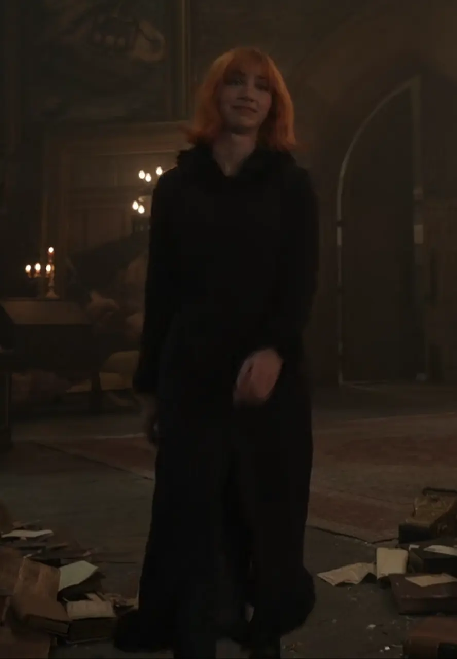 One Piece S02 Nami Black Wool Coat nami black wool coat