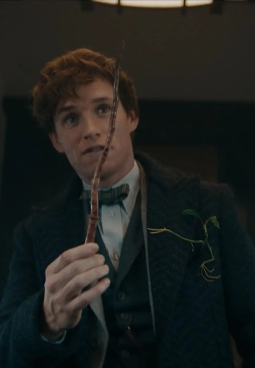 Fantastic Beasts The Secrets of Dumbledore Newton Scamander Blue Wool Coat newton scamander black wool coat