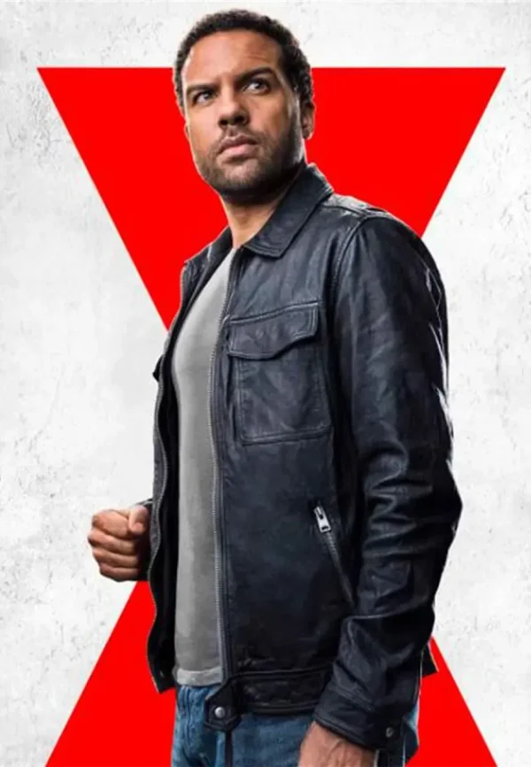 o t fagbenle black leather jacket
