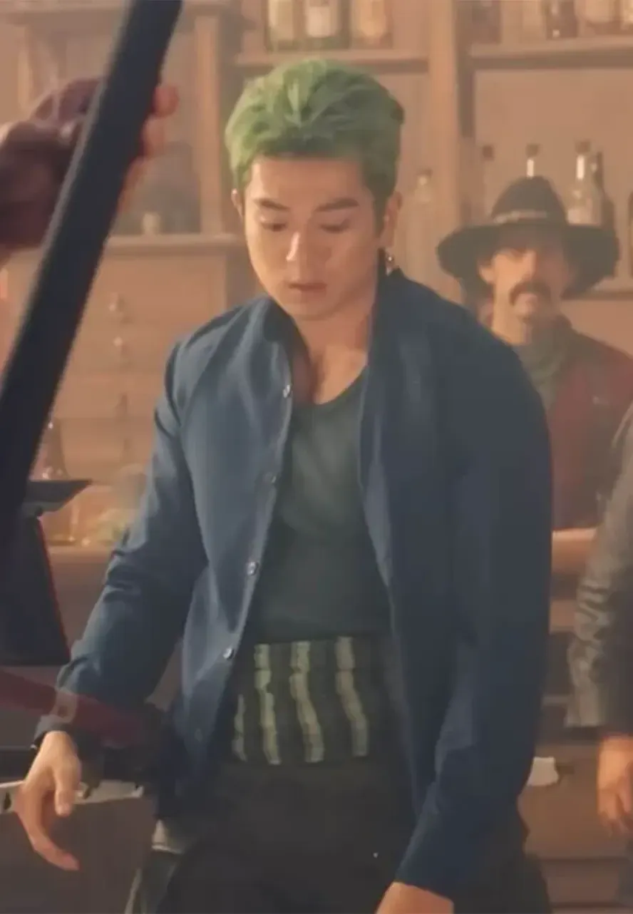 One Piece S02 Roronoa Zoro Blue Jacket one piece s02 blue jacket