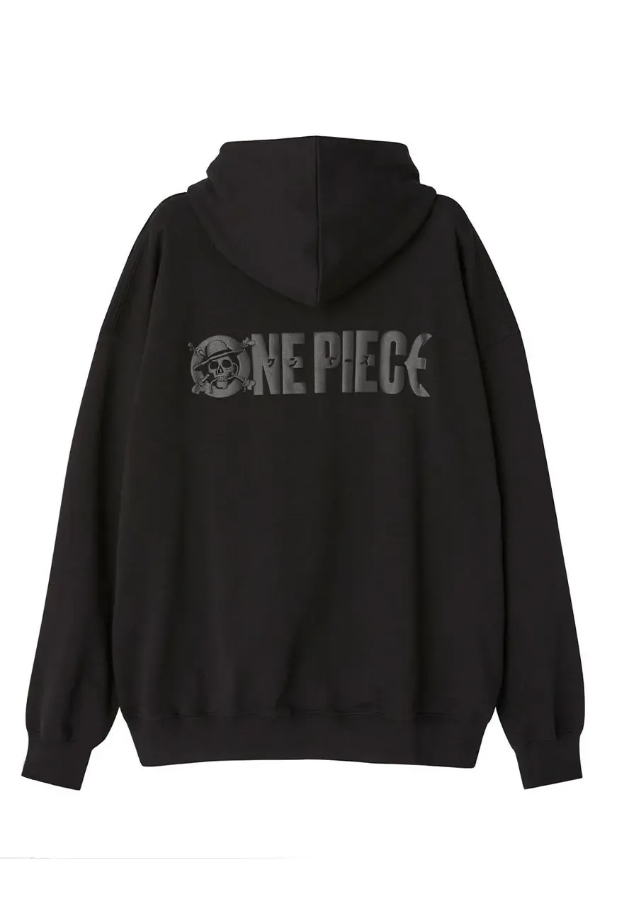 One Piece S02 Monkey D. Luffy Black Hoodie one piece so2 hoodie