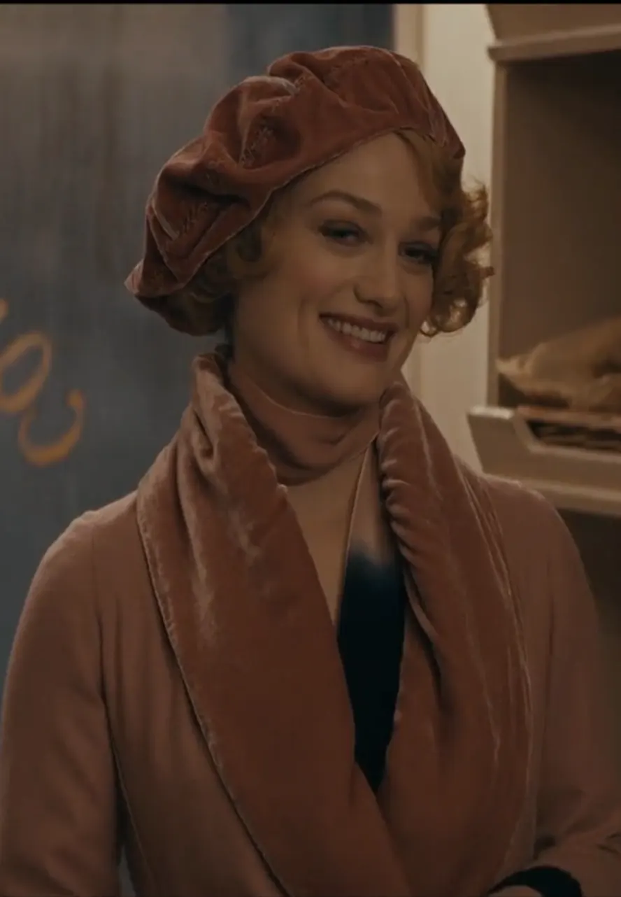 Fantastic Beasts The Secrets of Dumbledore Queenie Goldstein Coat queenie goldstein pink coat