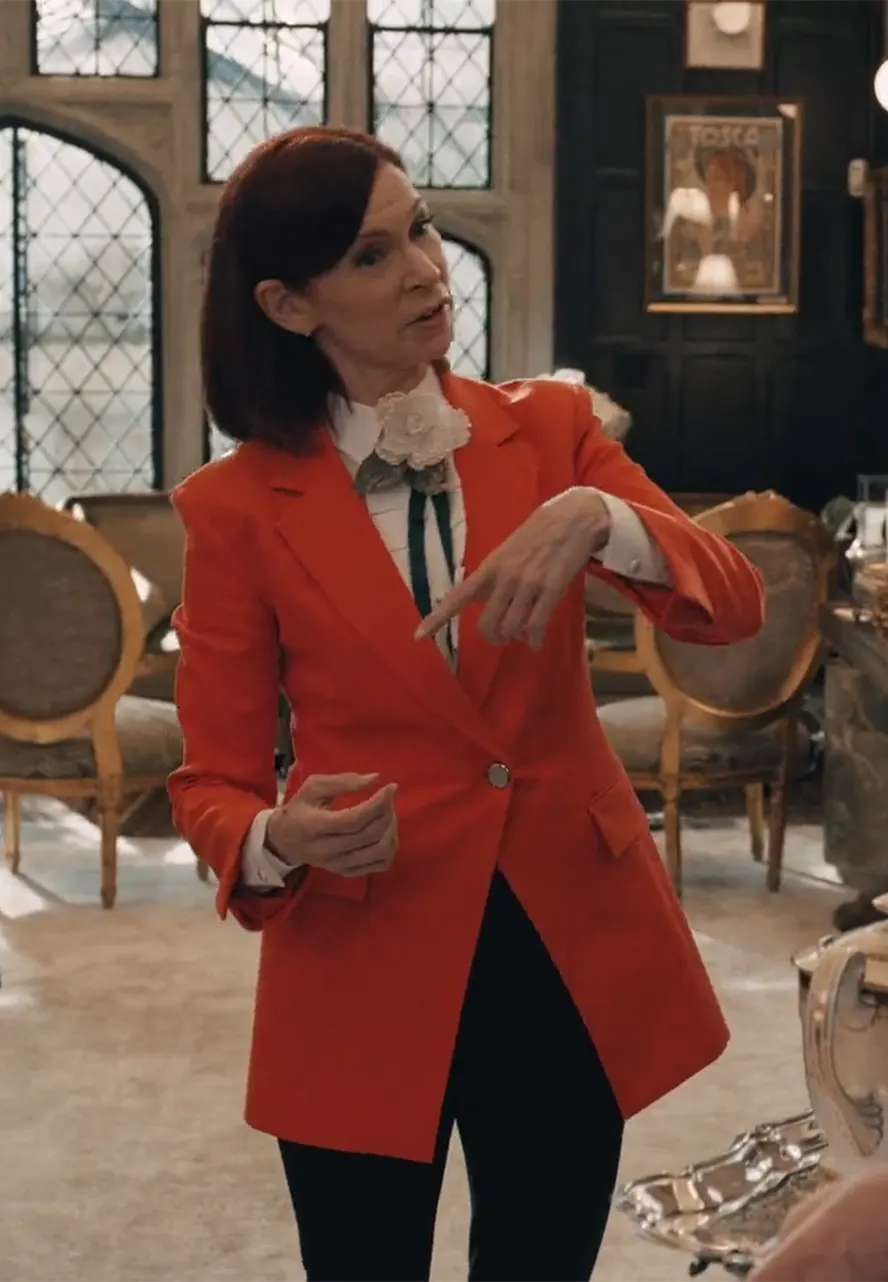 Elsbeth S02 Carrie Preston Red Blazer red suiting blazer