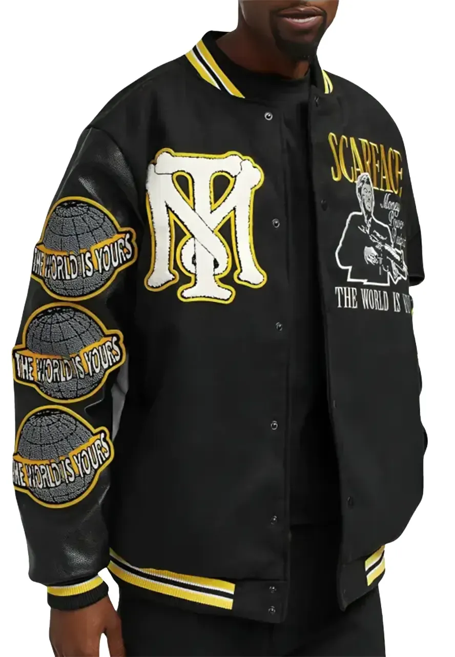 Scarface Varsity Jacket scarface reason jacket