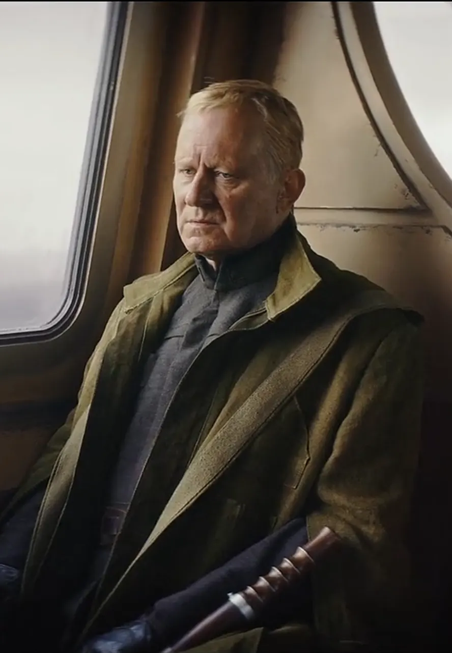 Star Wars Andor S01 Luthen Rael Coat star was andor green coat