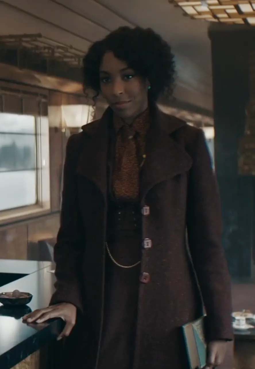 Fantastic Beasts The Secrets of Dumbledore Jessica Williams Coat the secrets of dumbledore trench coat