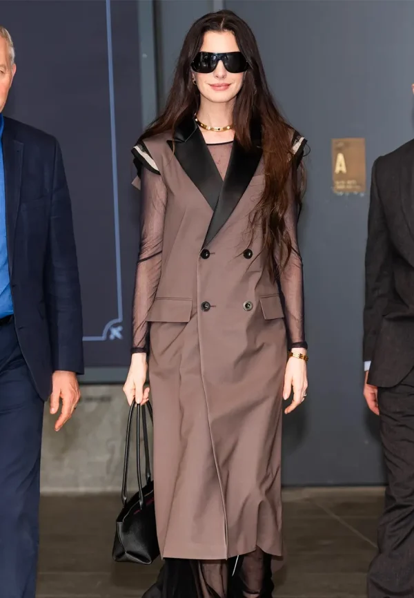 andrea sachs sleeveless coat