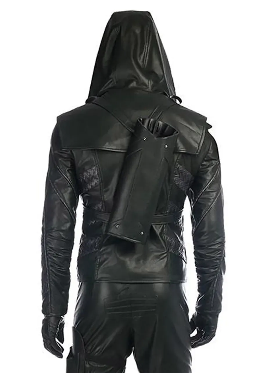 Arrow S05 Prometheus Leather Jacket arrow prometheus jacket