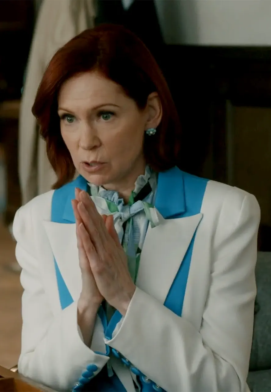 Elsbeth S03 Carrie Preston Colorblock Blazer carrie preston blazer