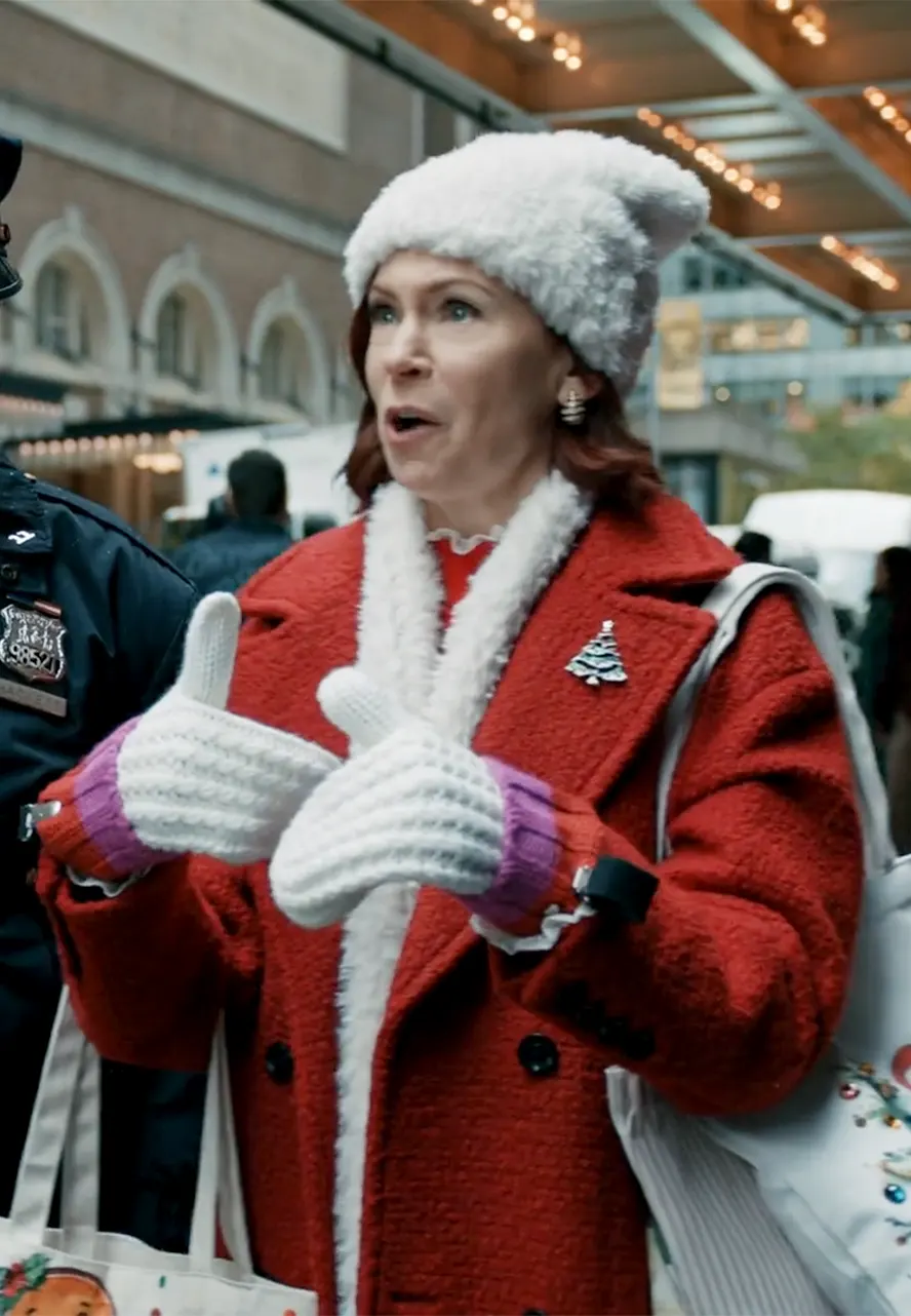 Elsbeth S03 Carrie Preston Red Coat carrie preston red coat