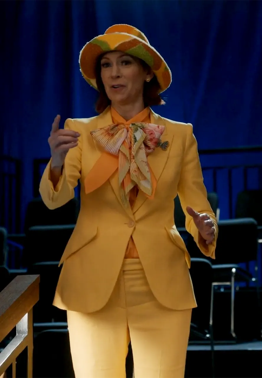 Elsbeth S03 Carrie Preston Yellow Blazer carrie preston yellow blazer
