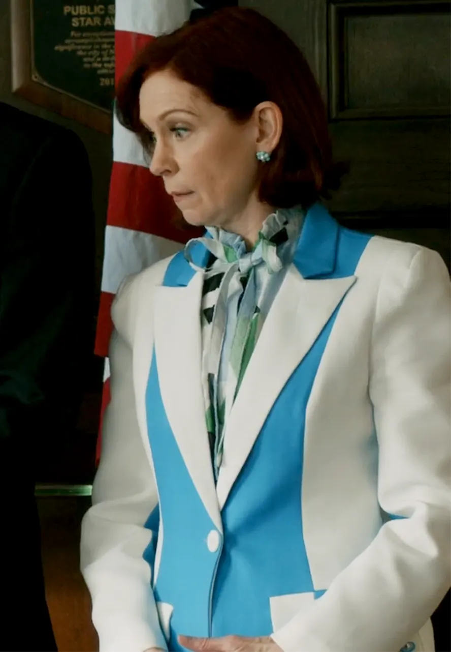 Elsbeth S03 Carrie Preston Colorblock Blazer elsbeth blazer