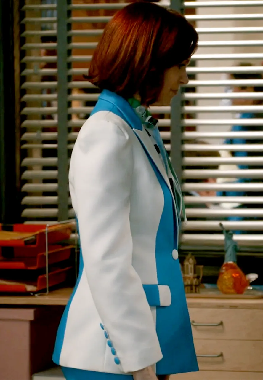 Elsbeth S03 Carrie Preston Colorblock Blazer elsbeth tascioni blazer