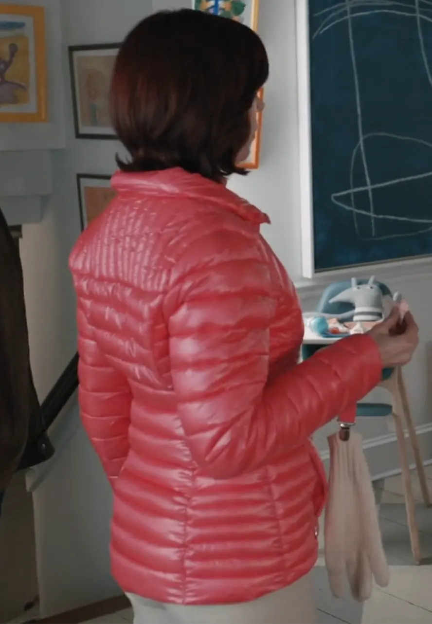 Elsbeth S02 Carrie Preston Pink Puffer Jacket elsbeth tascioni jacket