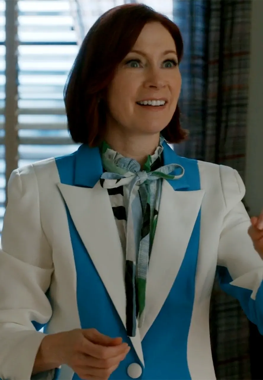 Elsbeth S03 Carrie Preston Colorblock Blazer elsbeth tascioni suiting blazer