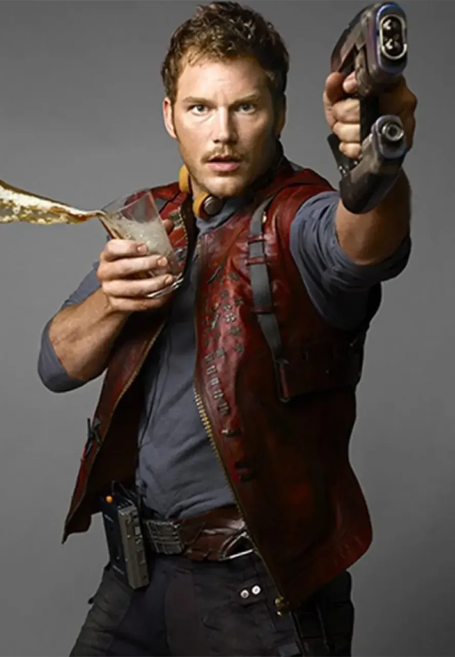 Star Lord Guardians of The Galaxy Vest guardians of the galaxy chris pratt vest