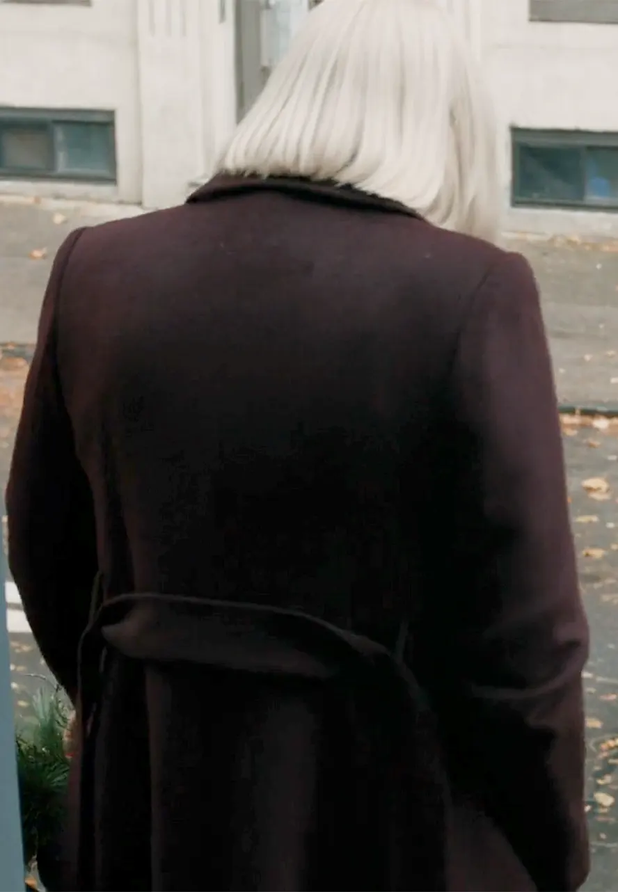 Elsbeth S03 Molly Price Purple Trench Coat jackie donnelly trench coat