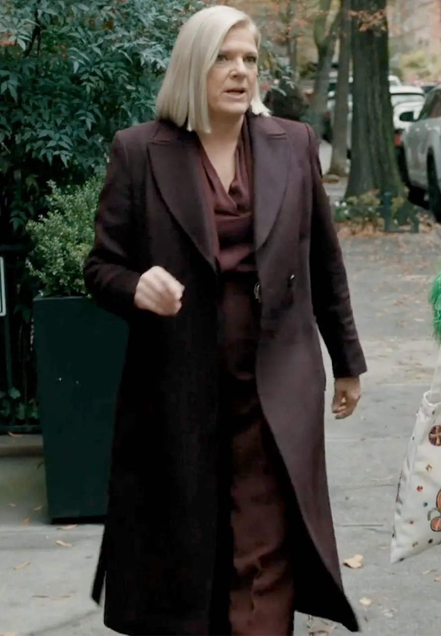 Elsbeth S03 Molly Price Purple Trench Coat molly price purple trench coat