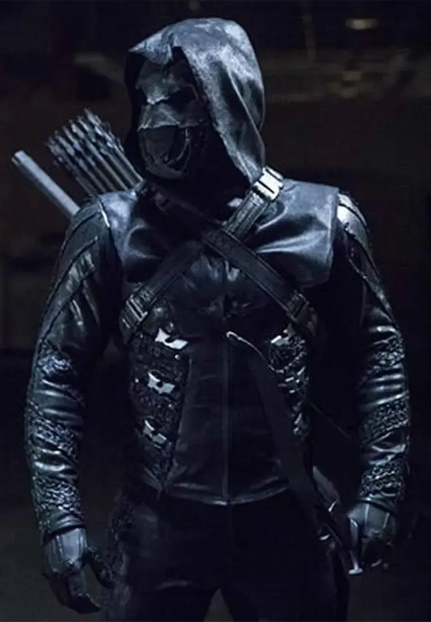 Arrow S05 Prometheus Leather Jacket prometheus leather jacket