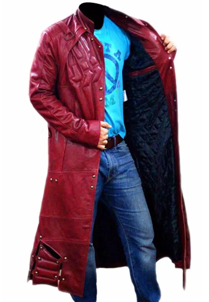 Guardians of the Galaxy Star Lord Trench Coat starlord coat