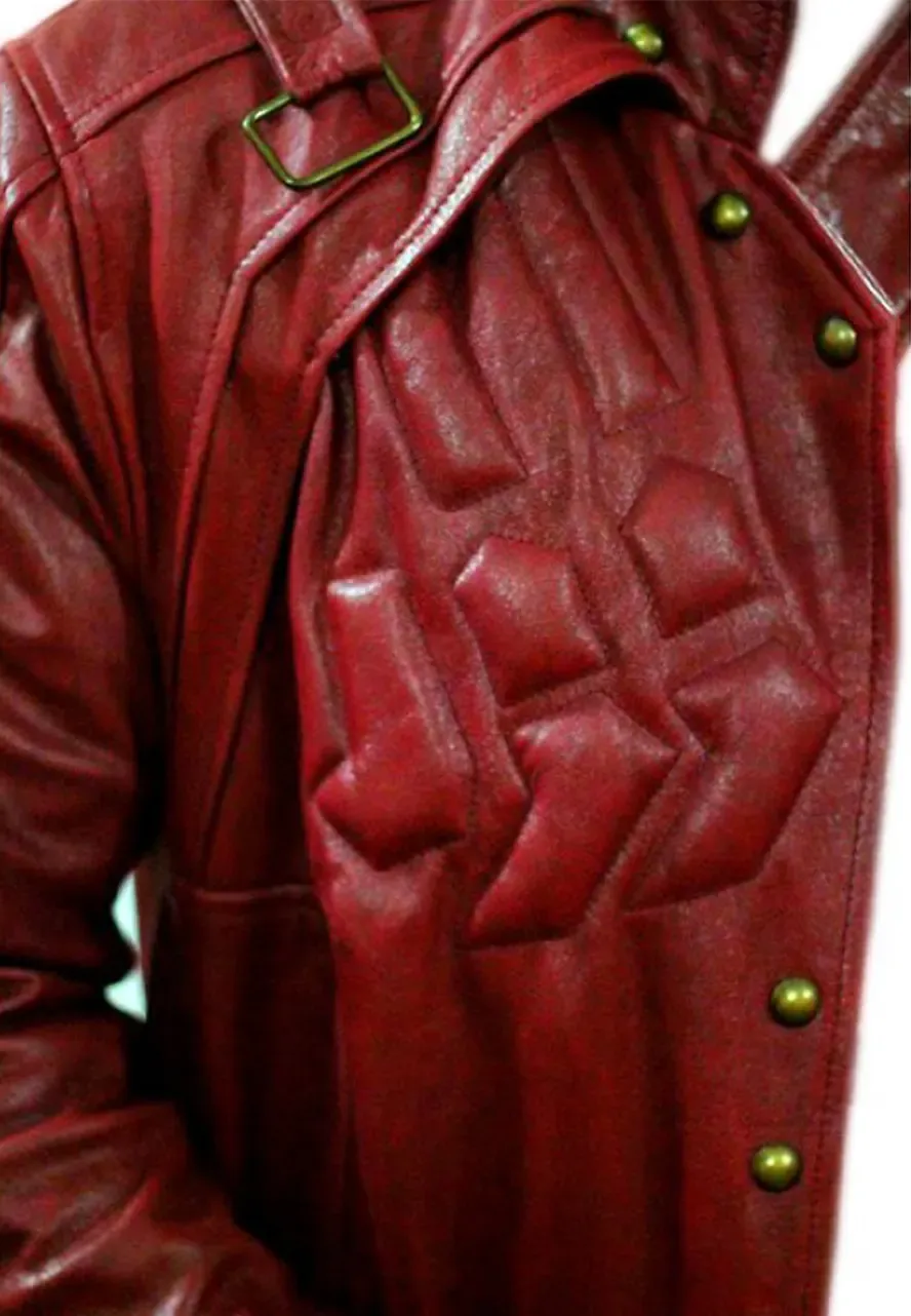Guardians of the Galaxy Star Lord Trench Coat starlord leather coat