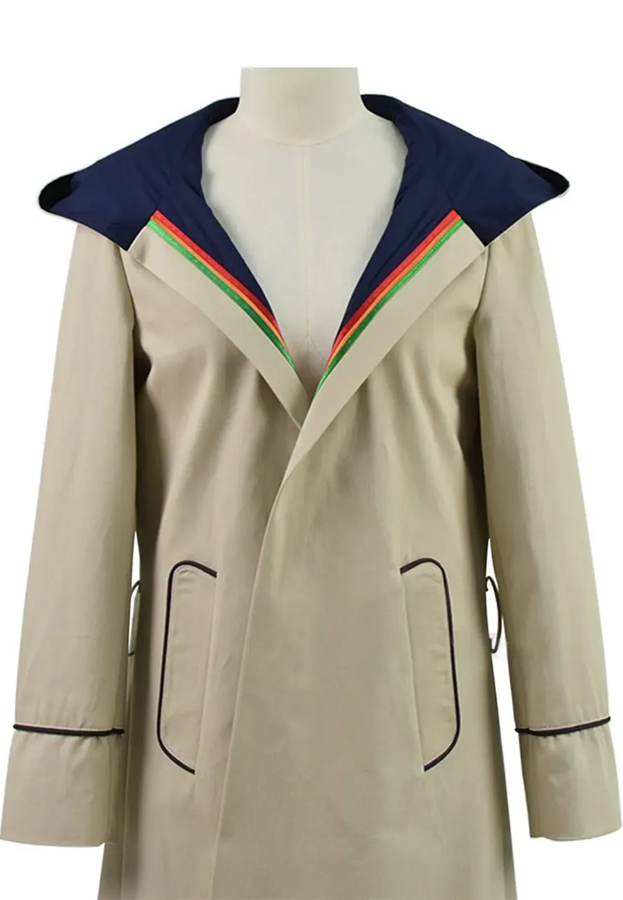 Jodie Whittaker Doctor Who Trench Coat 13th doctor beige coat