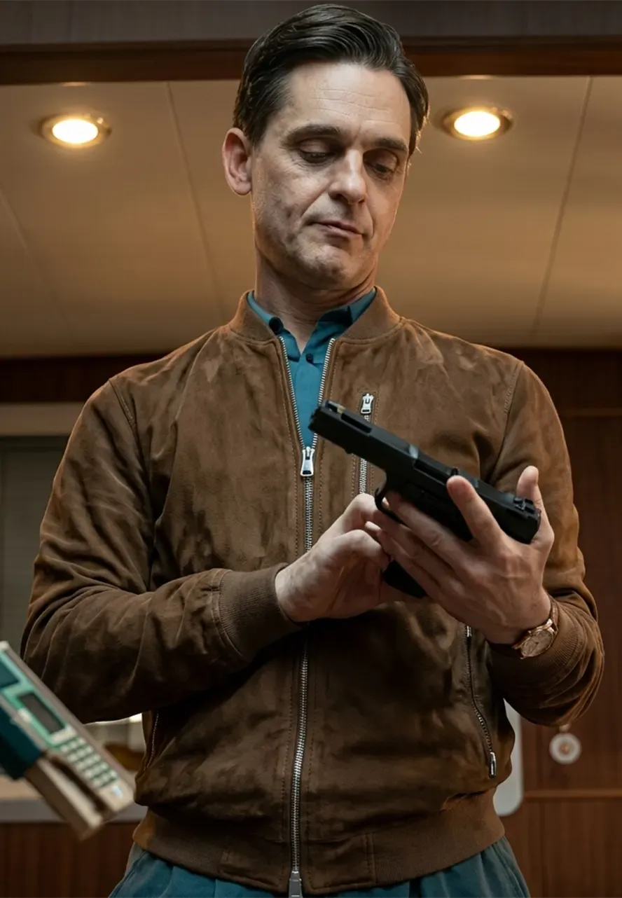Pedro Alonso Berlin S02 Brown Suede Jacket berlin brown suede jacket