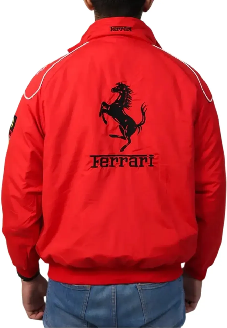 UPS F1 Ferrari Bomber Jacket bomber ferrari jacket f1
