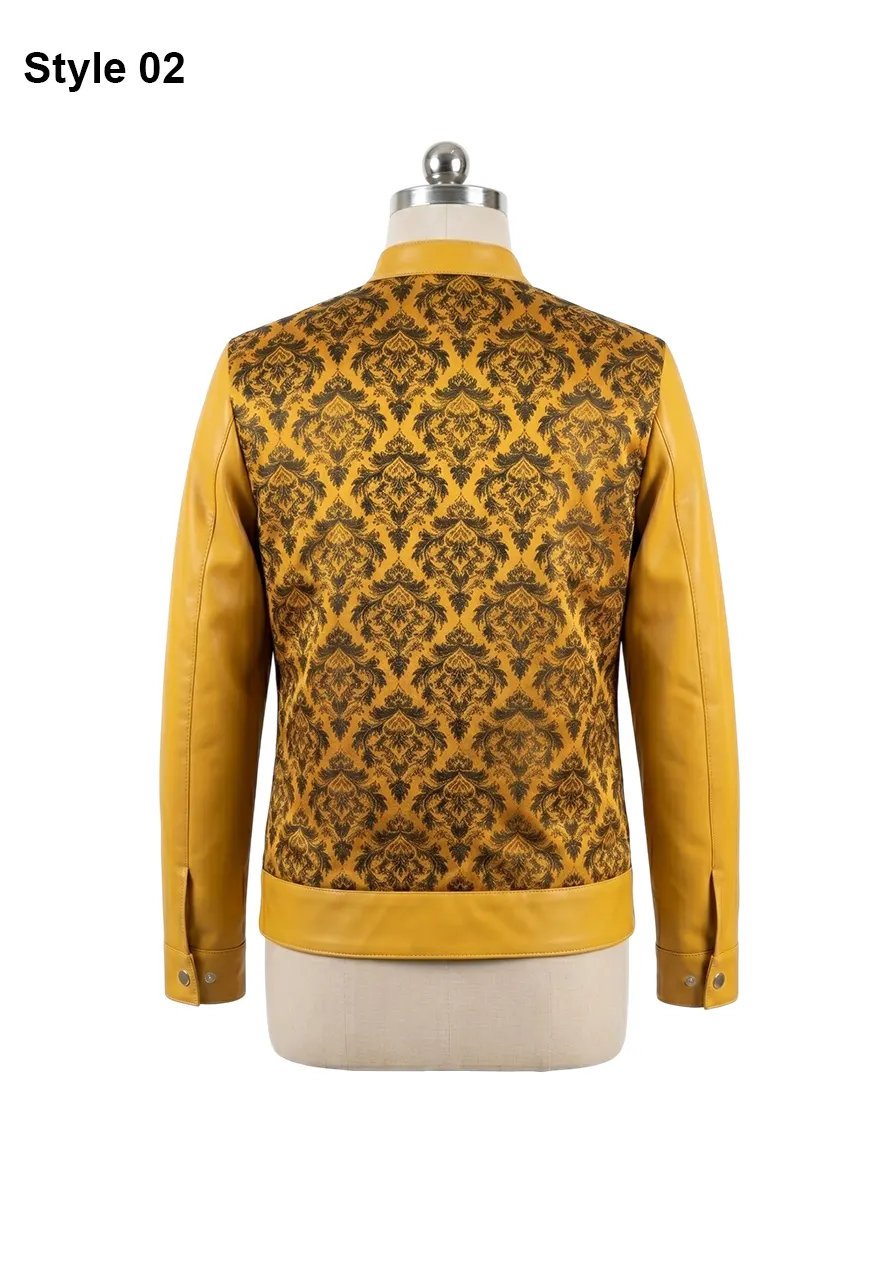 Crimson Damask Jacquard Jacket crimson jacquard jacket
