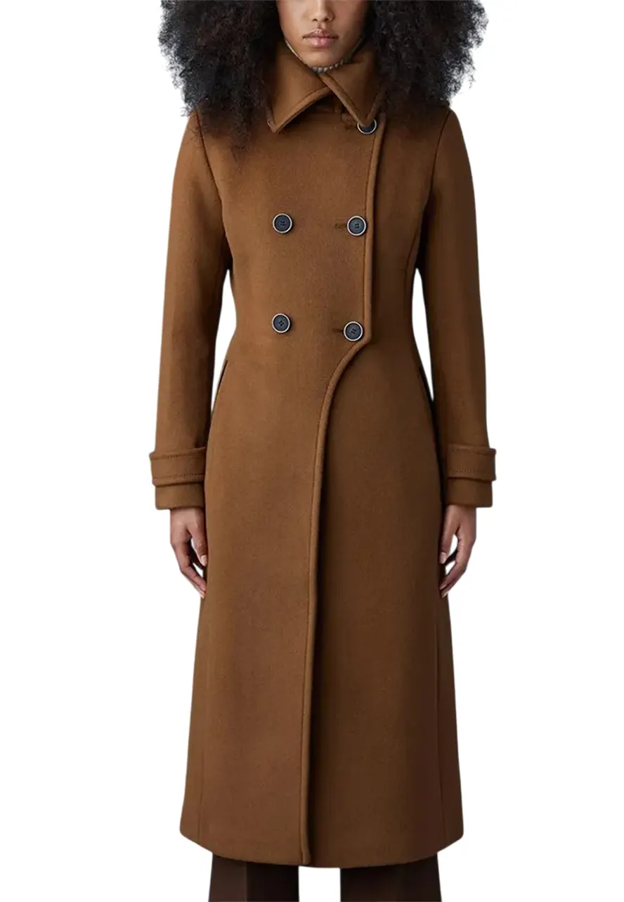 Women’s Double Face Elodie Military Coat double face elodie military coat