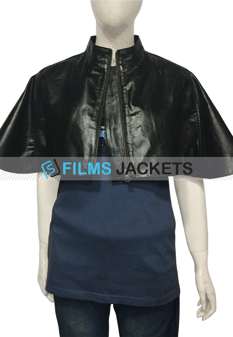 The Devil Wears Prada 2 Emily Blunt Capelet emily charlton leather capelet